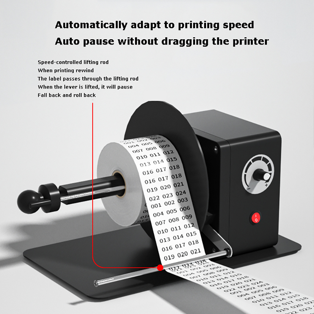 Automatic Label Rewinder Bi-di - Sticker Label Roll review and price