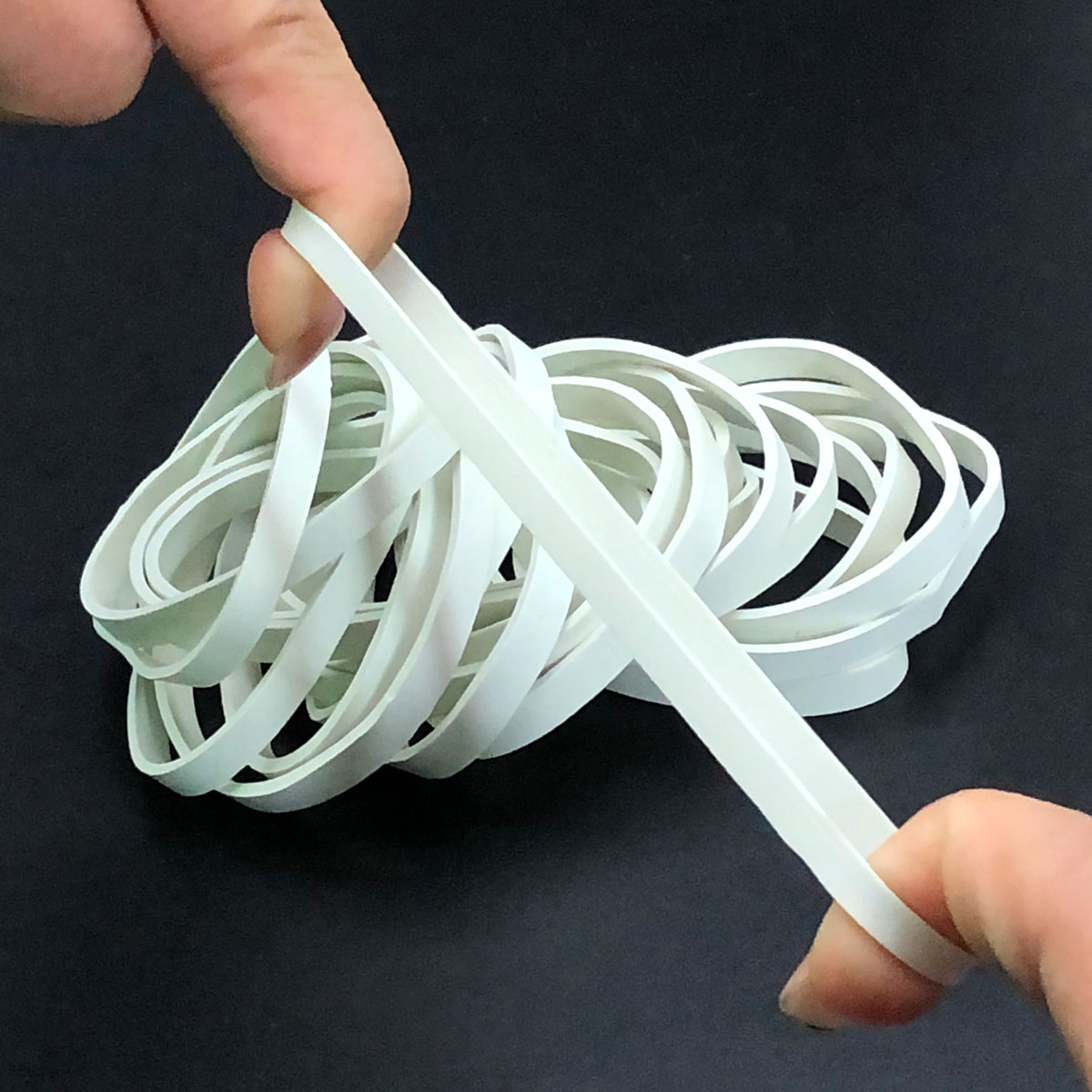 100pcs Rubber Bands White Colo - Stationery Warehouse review and price