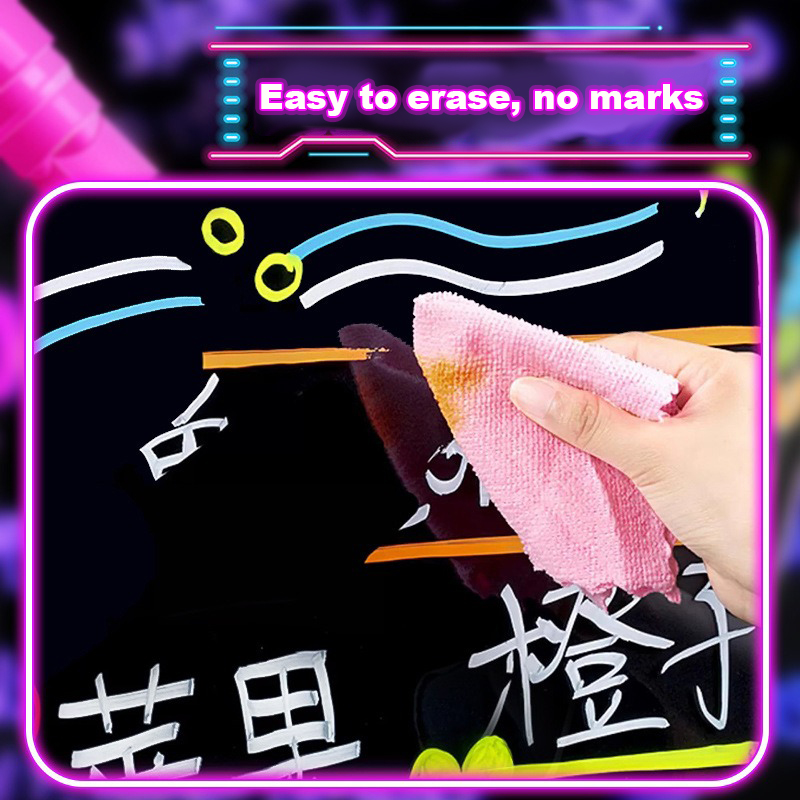 Liquid Erasable Chalk Markers  - Highlighter Set Pastel review and price