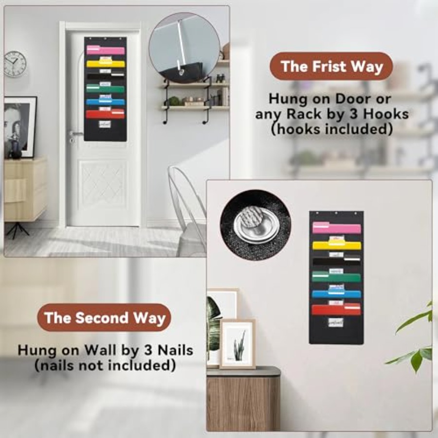 Black Hanging Wall File Organi - File Folder Hanging review and price