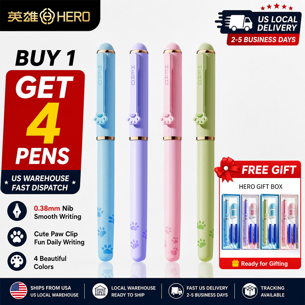 Hero 360M Cat Paw Erasable Fou - Stationery Warehouse review and price