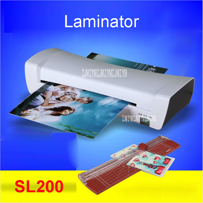 SL200 white A4 Photo Laminator - Document Laminator Pouch review and price