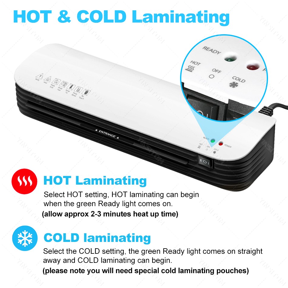SL299 Hot and Cold Laminator M - Document Laminator Pouch review and price