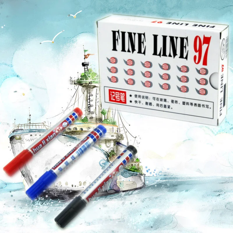 Hualixian 97 Oil Based Marker  - Stationery Warehouse review and price