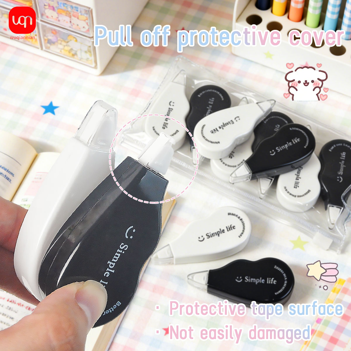 WQN - Black and White Mini Cor - Office Supply Office Stationery Items review and price