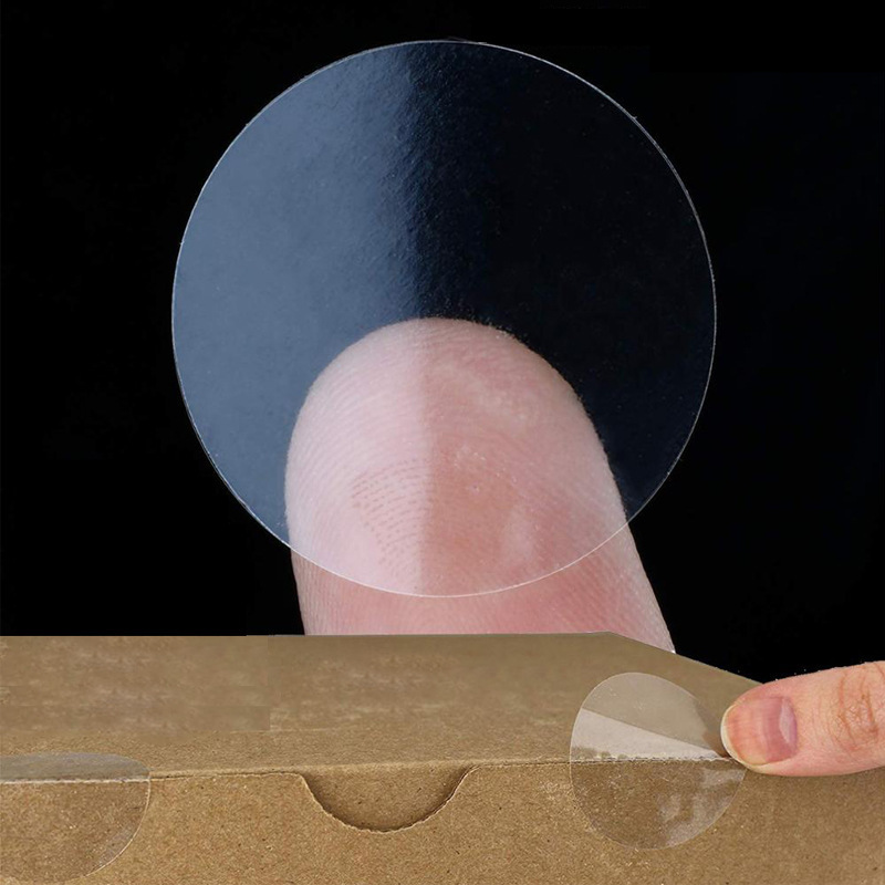 Transparent Circular Sticker S - Sticker Label Roll review and price