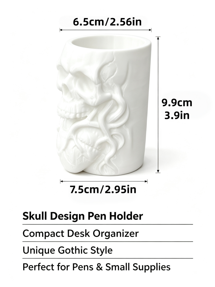 Dark Aesthetic Skull Heart Emb - Office Supply Office Stationery Items review and price