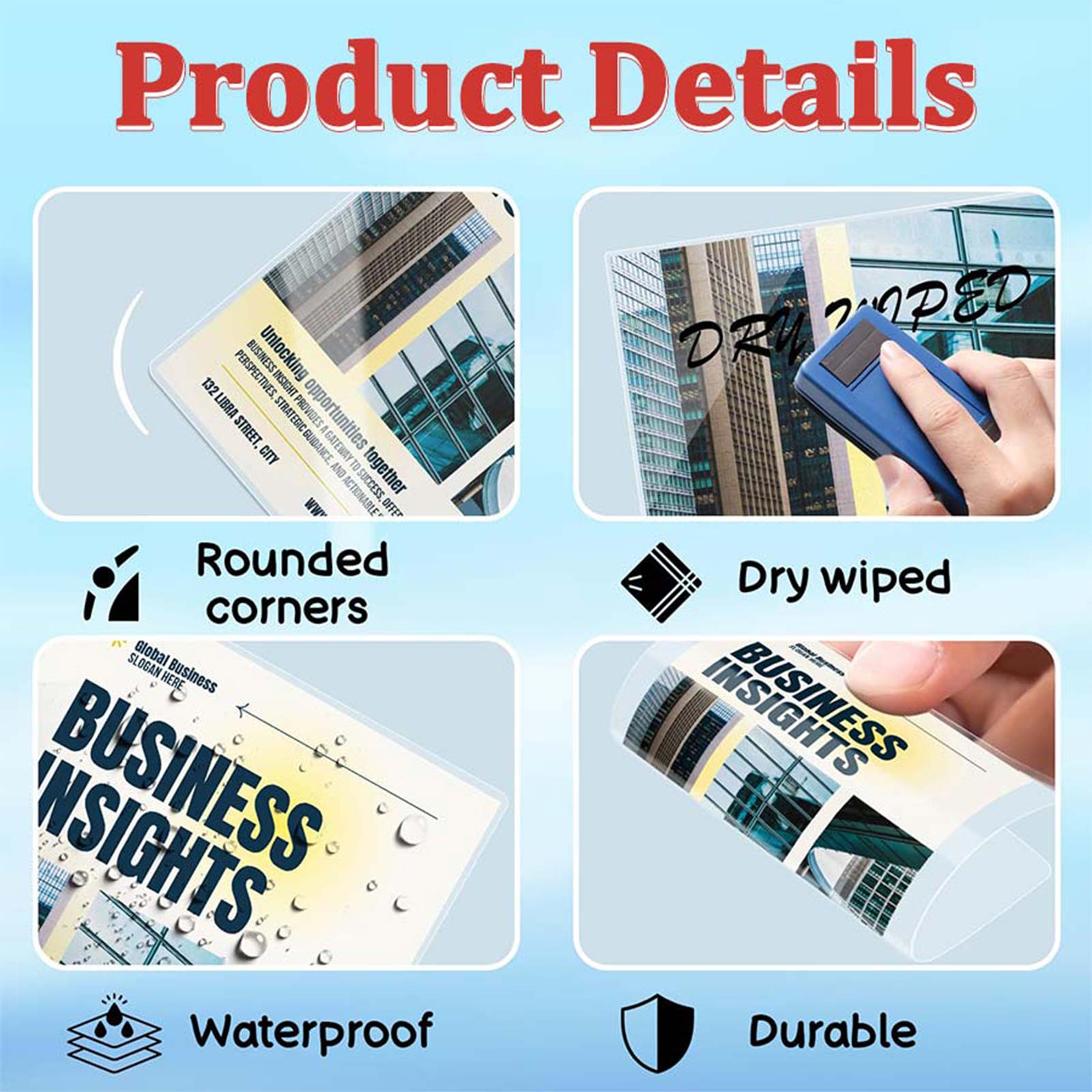 100 Sheets 4.3×6.3in Thermal L - Document Laminator Pouch review and price