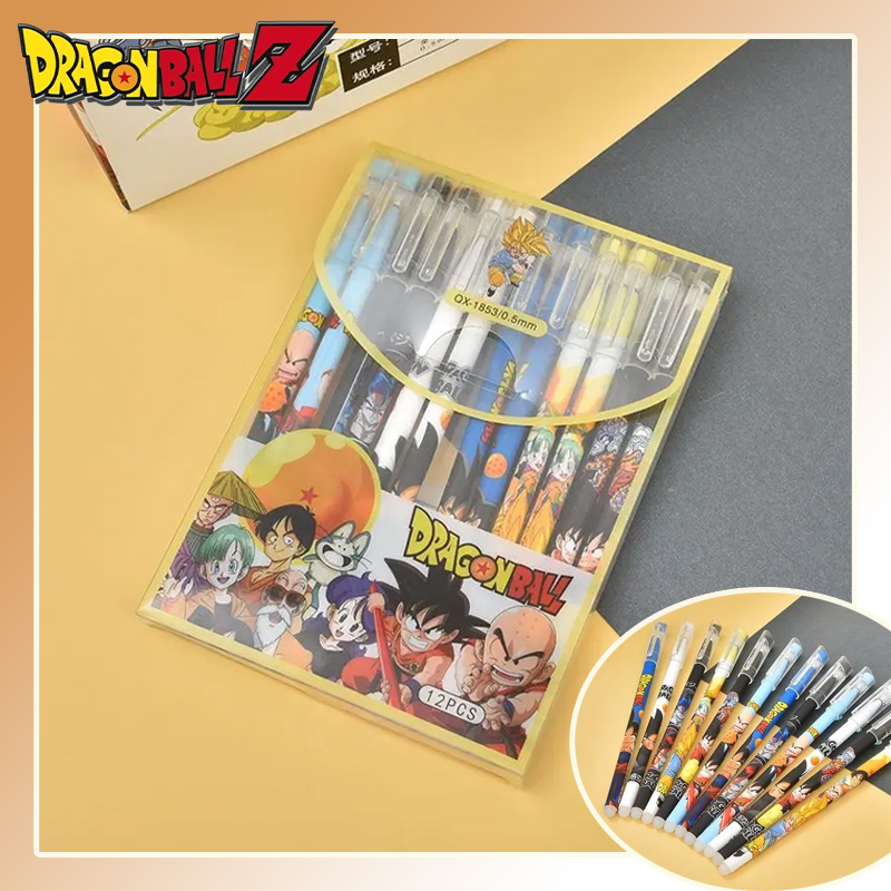 12PCS/Set Dragon Ball Gel Pen  - Office Supply Office Stationery Items review and price