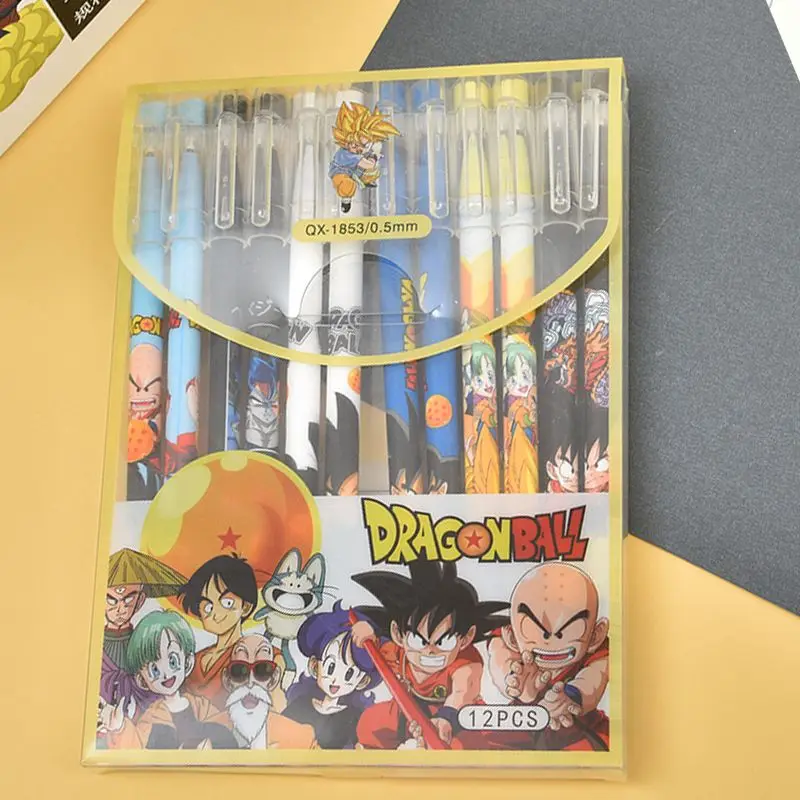 12PCS/Set Dragon Ball Gel Pen  - Office Supply Office Stationery Items review and price