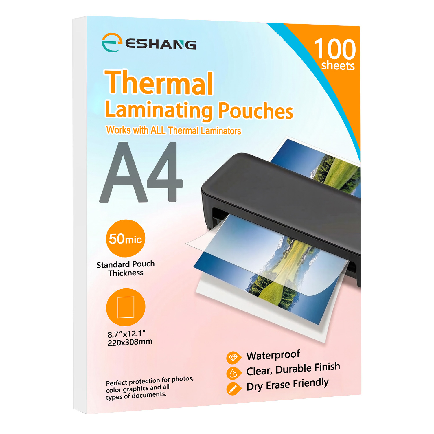 ESHANG A4 Laminating Sleeves,  - Document Laminator Pouch review and price
